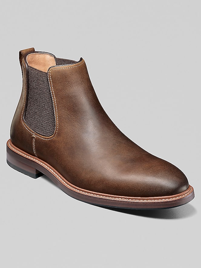 Florsheim Anthem Plain Toe Chelsea Boots, Brown - Image 2 of 8