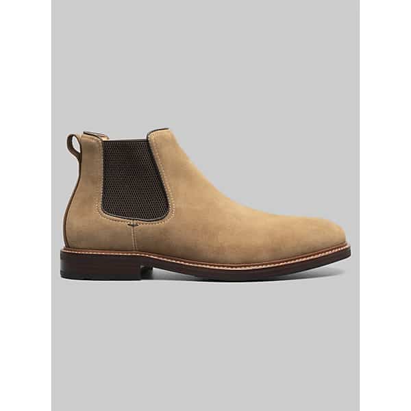 Florsheim Men's Anthem Plain Toe Chelsea Boots Mocha - Size: 10 WIDE