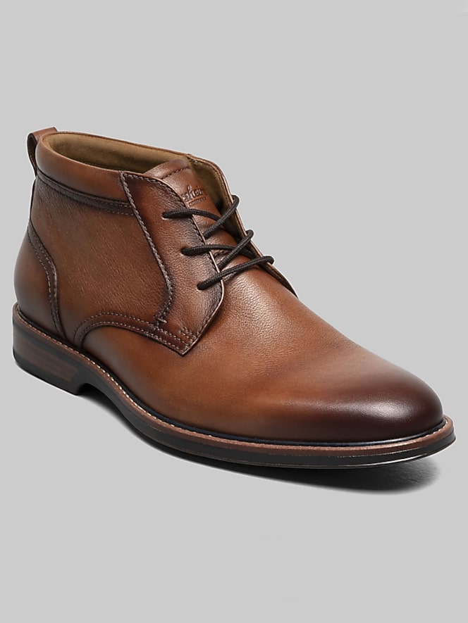 Florsheim Traveler Plain Toe Chukka Boots, Cognac - Image 2 of 6