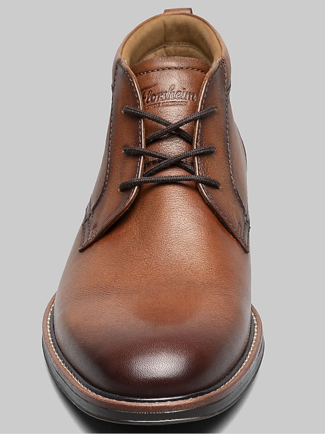 Florsheim Traveler Plain Toe Chukka Boots, Cognac - Image 6 of 6