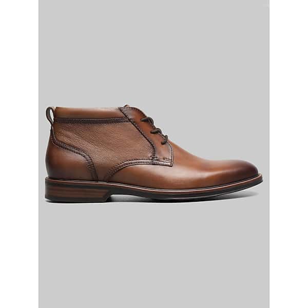 Florsheim Men's Traveler Plain Toe Chukka Boots Cognac - Size: 10 D-Width