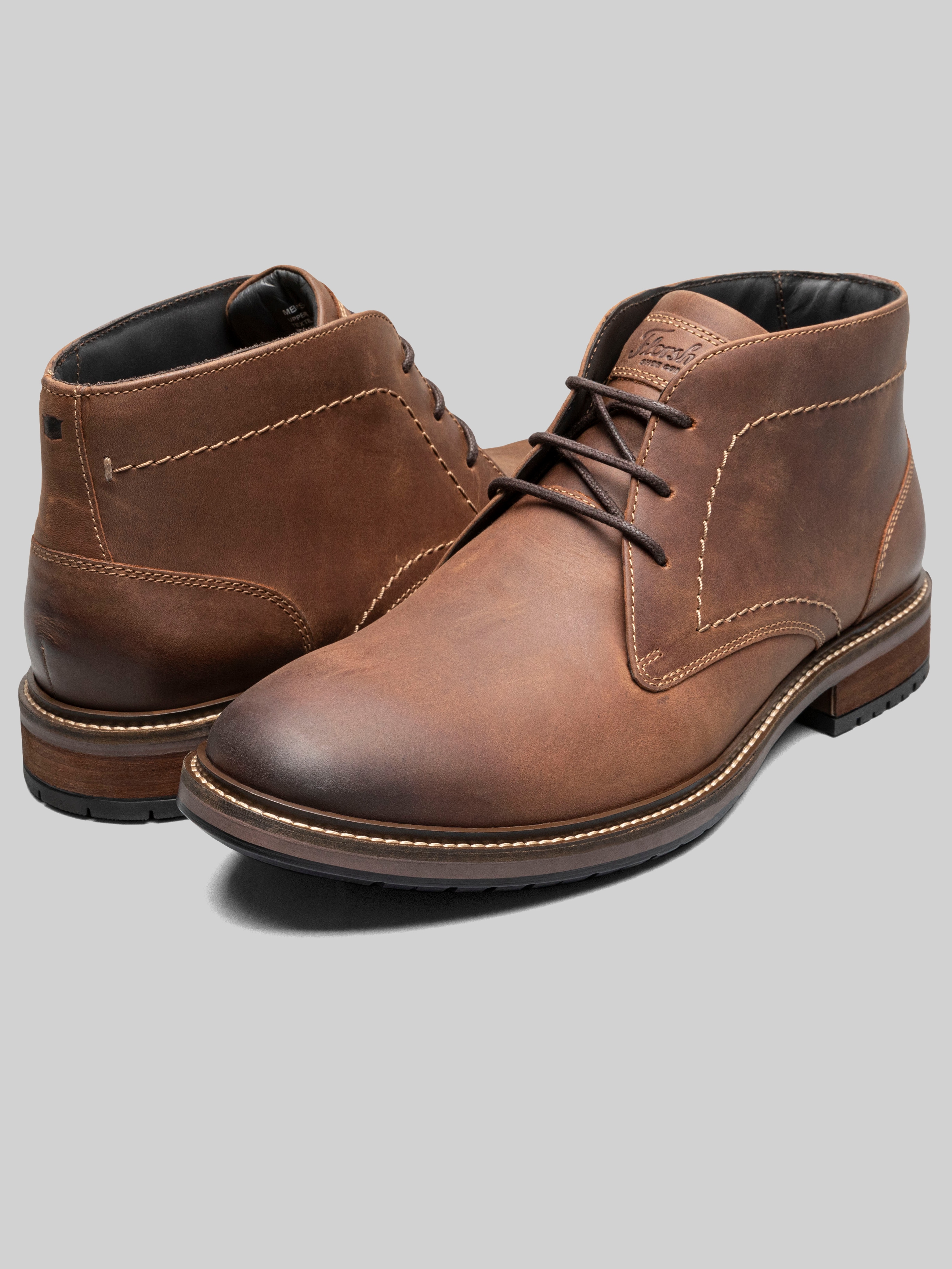 Forge Plain Toe Chukka Boots