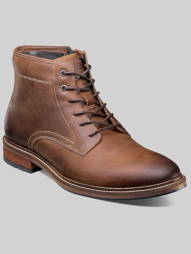 Florsheim Forge Plain Toe Lace Up Boots