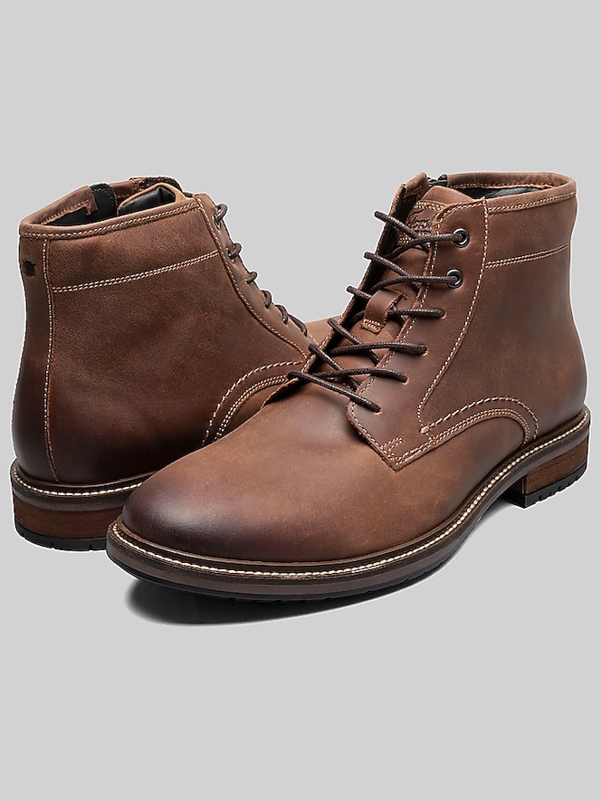 Florsheim Forge Plain Toe Lace Up Boots