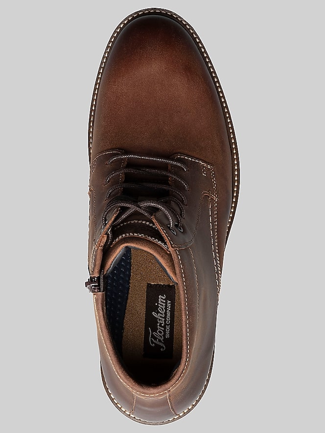 Florsheim Forge Plain Toe Lace Up Boots