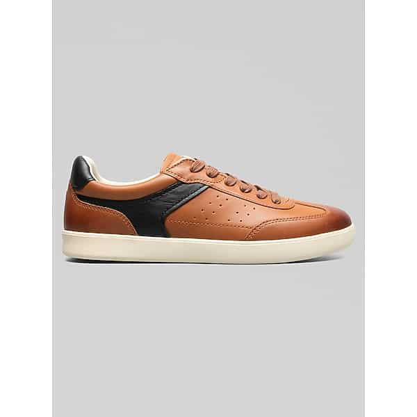 Florsheim Men's Pace T-Toe Lace Up Sneakers Cognac Multi - Size: 8 1/2 D-Width TMW43D785405