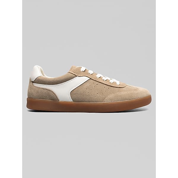 Florsheim Men's Pace T-Toe Lace Up Sneakers Taupe Mult - Size: 8 D-Width TMW43D780407