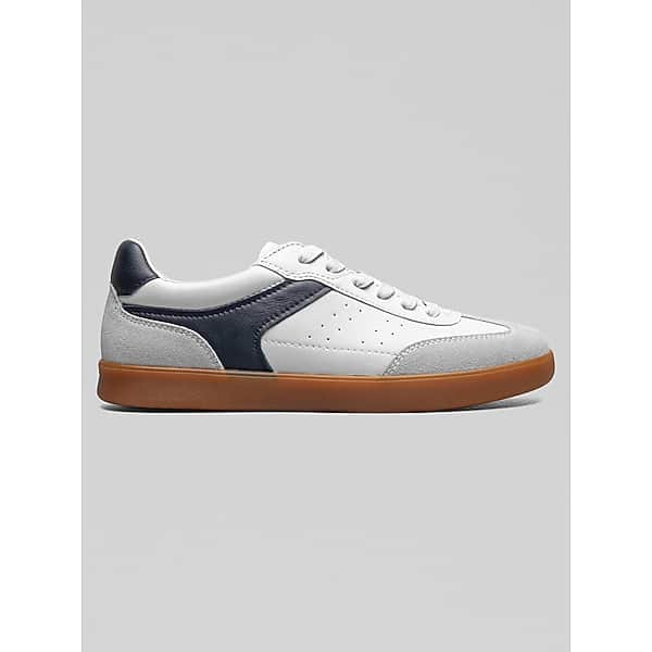 Florsheim Men's Pace T-Toe Lace Up Sneakers Bone Multi - Size: 10 1/2 D-Width TMW43D705413