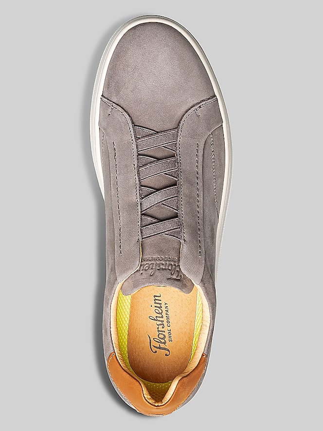 Florsheim Monopoli Elastic Lace-To-Toe Sneakers, Gray - Image 4 of 7