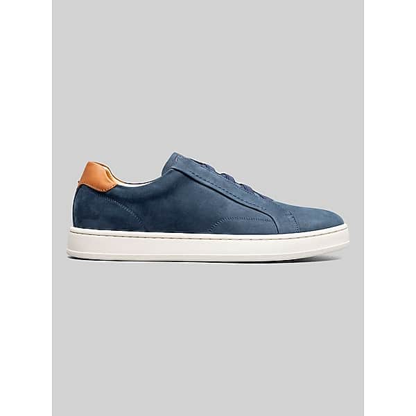 Florsheim Men's Monopoli Elastic Lace-To-Toe Sneakers Navy - Size: 10 D-Width