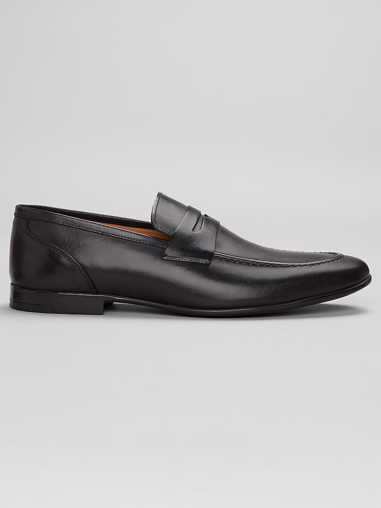 Bruno Magli Valerio Moc Toe Loafers, Black | Loafers | Men display picture 3