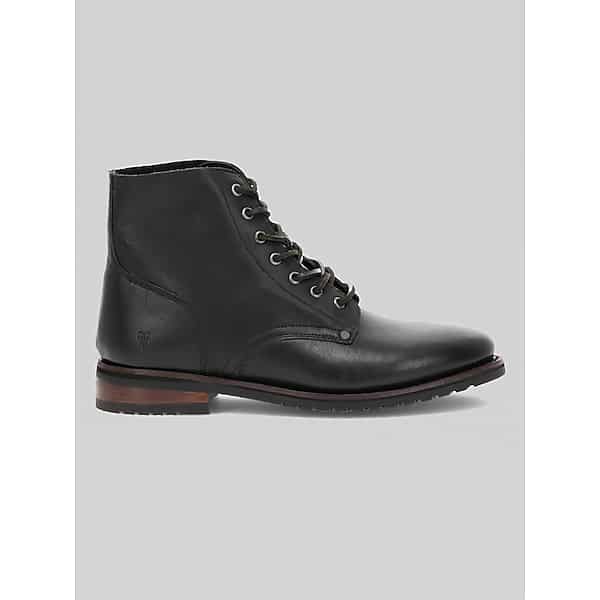 Frye Men's Barrett Lace Up Boots Black - Size: 10 D-Width