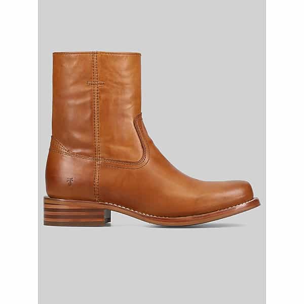 Frye Men's Campus Plain Toe Boots Saddle - Size: 8 1/2 D-Width