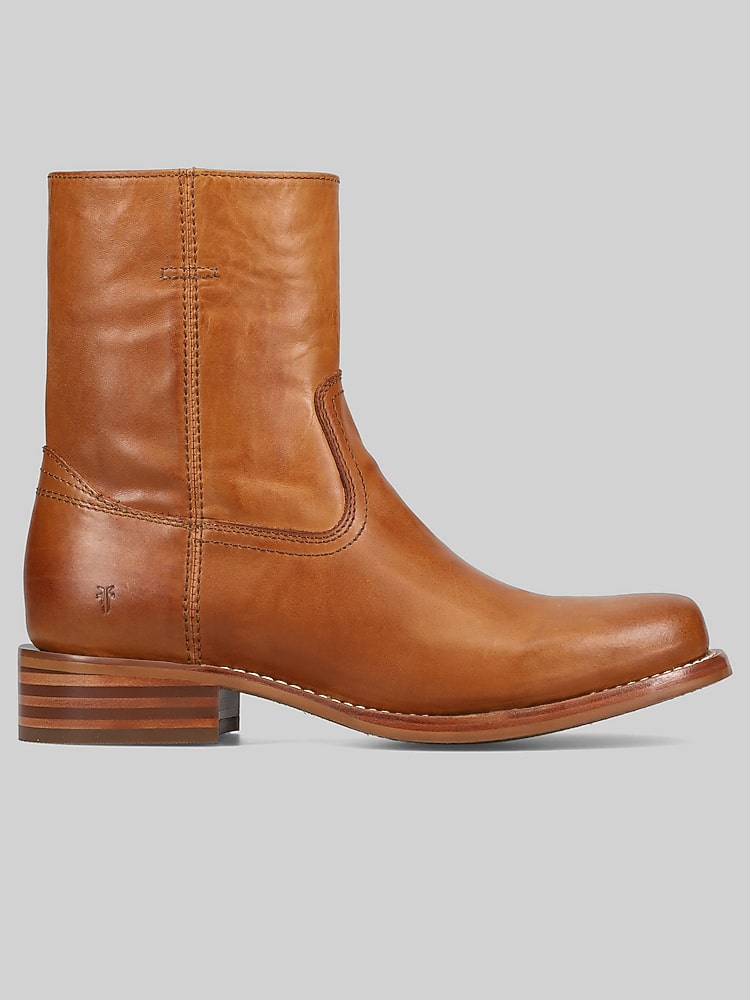 Frye Campus Plain Toe Boots, Saddle - Tan | Boots | Men display picture 3