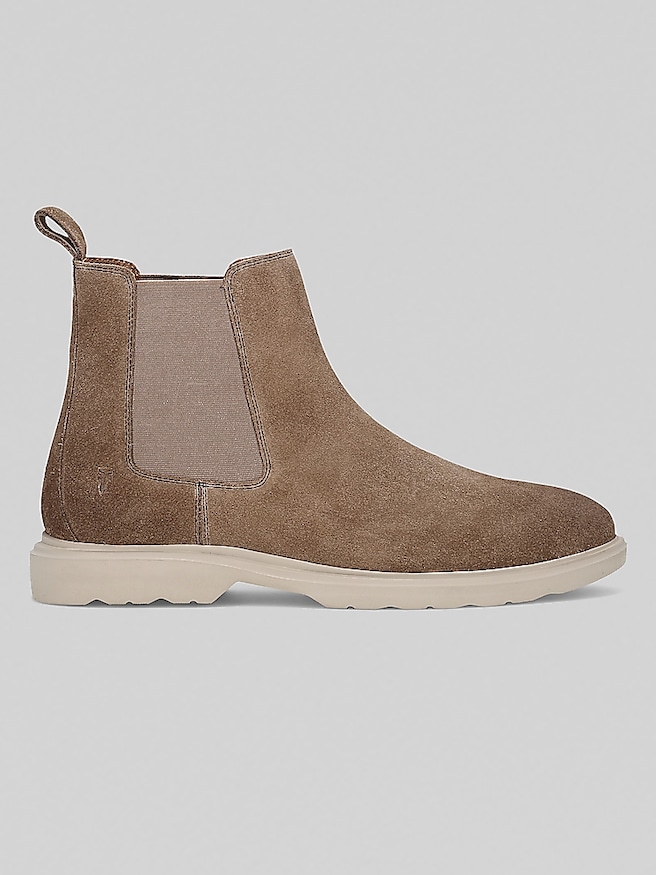 Frye Men's Connor Chelsea Boots , Mushroom / Brown