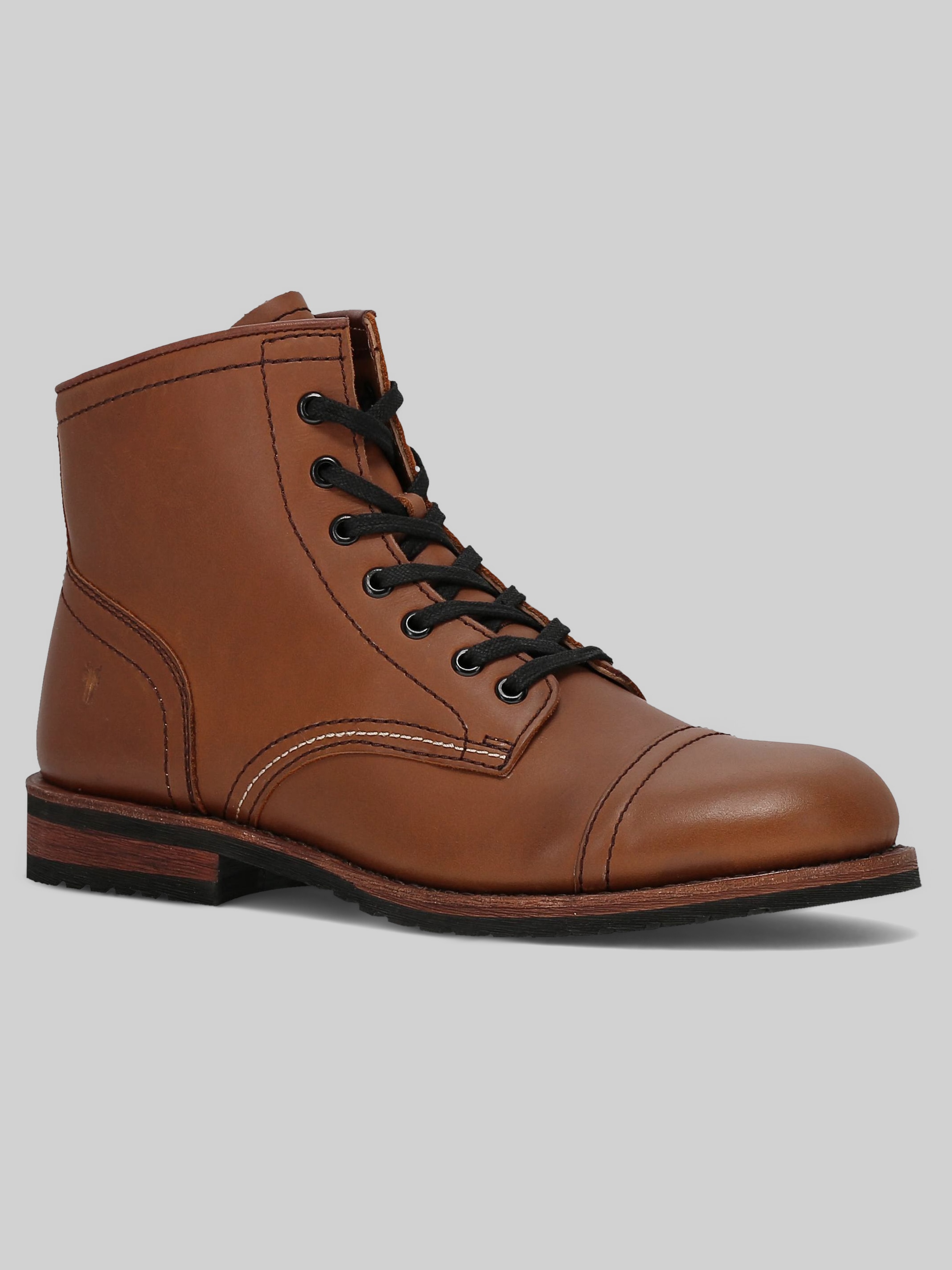 Landon Mid Lace Cap Toe Boots
