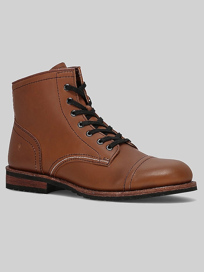 Frye Landon Mid Lace Cap Toe Boots