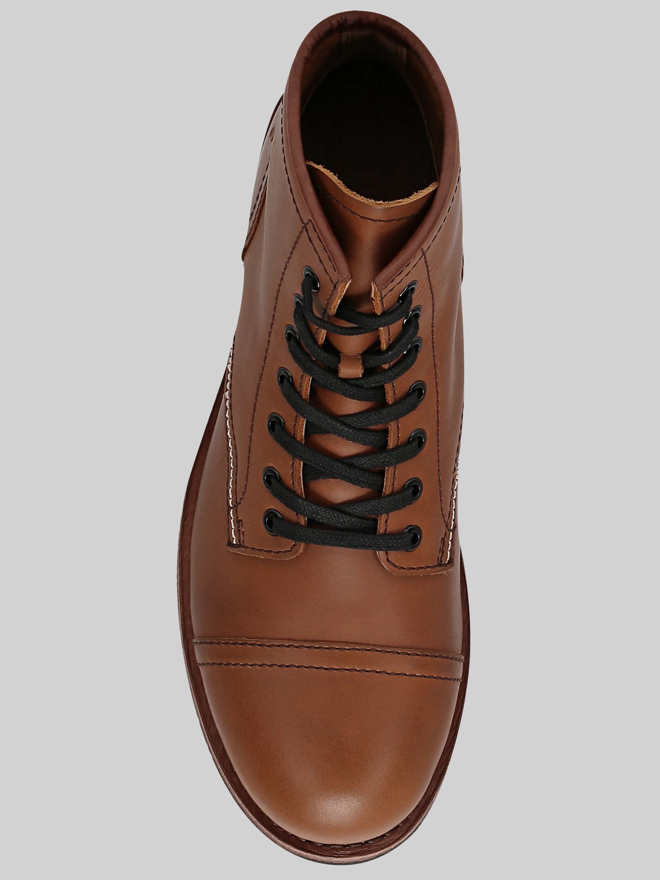 Landon Mid Lace Cap Toe Boots