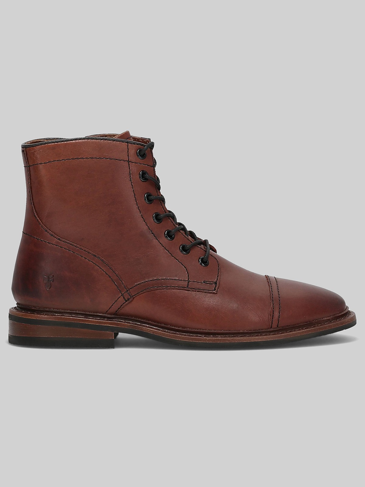 Frye patrick boots mens 12 D brown leather lace up Frye Men main image 2