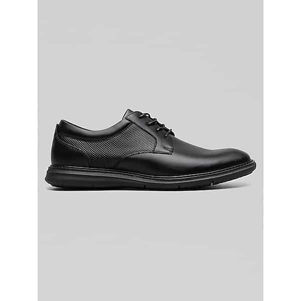 Nunn Bush Men's Chase Work Plain Toe Oxfords Black - Size: 10.5 WIDE