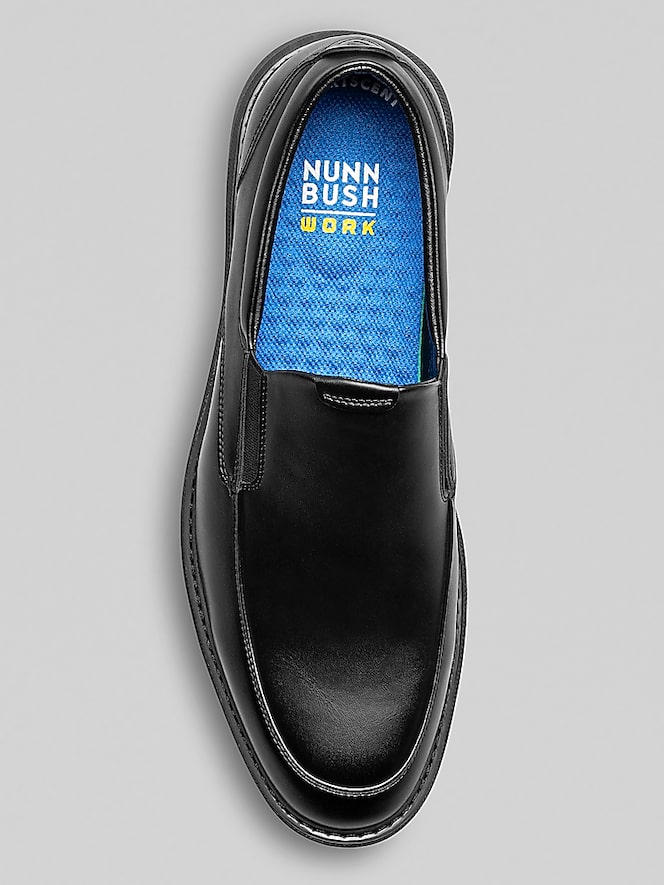 Nunn Bush Chase Work Moc Toe Slip On Shoes