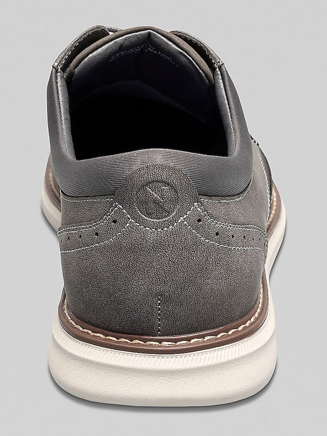 Nunn Bush Chase Wingtip Oxfords, Gray - Image 5 of 8