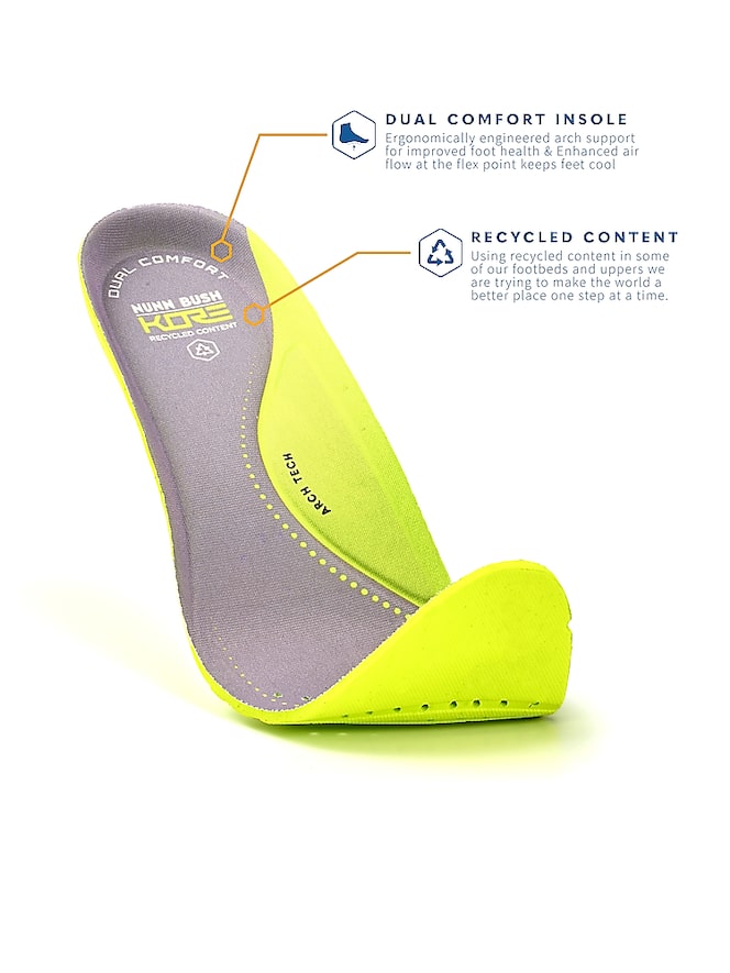 Nunn Bush KORE EZ Icon Plain Toe Oxfords