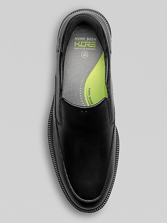 Nunn Bush KORE EZ Icon Moc Toe Slip On Shoes
