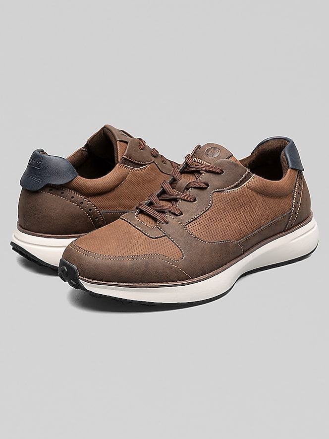 Nunn Bush Swift Moc Toe Sneakers, Brown - Image 4 of 9