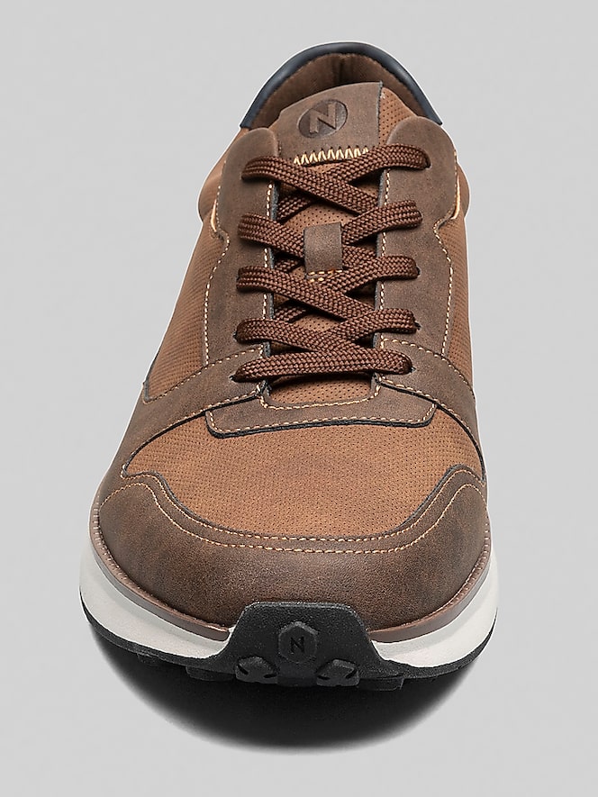 Nunn Bush Swift Moc Toe Sneakers, Brown - Image 6 of 9