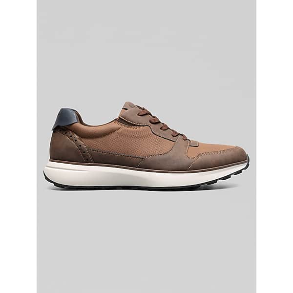 Nunn Bush Men's Swift Moc Toe Sneakers Brown - Size: 9 WIDE TMW43F309W03