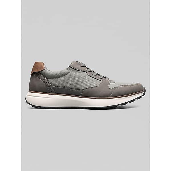Nunn Bush Men's Swift Moc Toe Sneakers Gray - Size: 11 1/2 D-Width TMW43F315404