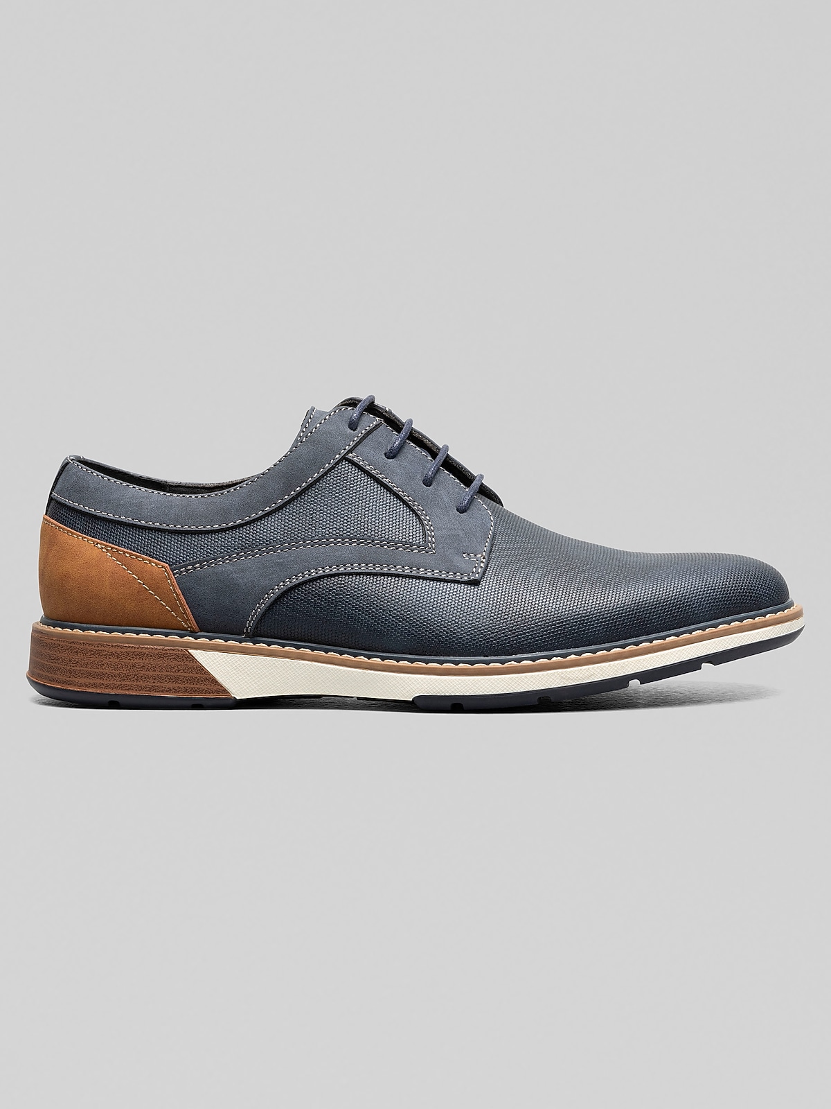 Stacy Adams Phineas Plain Toe Oxford | Men's | Navy | Size 8.5 | Oxfords