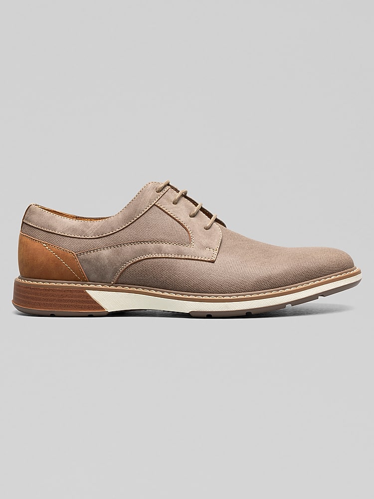 Stacy Adams Phineas Plain Toe Oxfords, Taupe - Tan | Casual  display picture 3