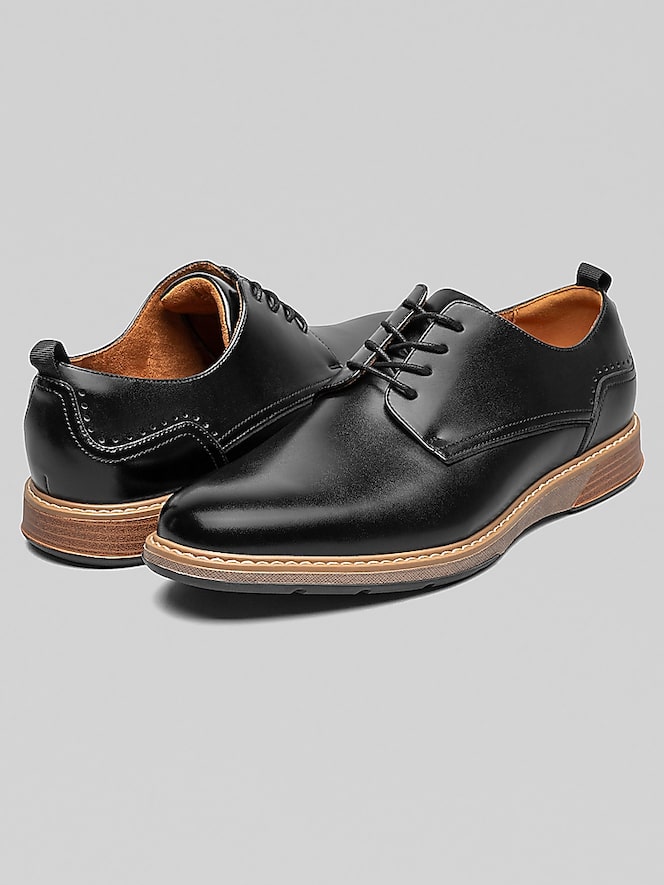 Stacy Adams Pacer Plain Toe Oxfords