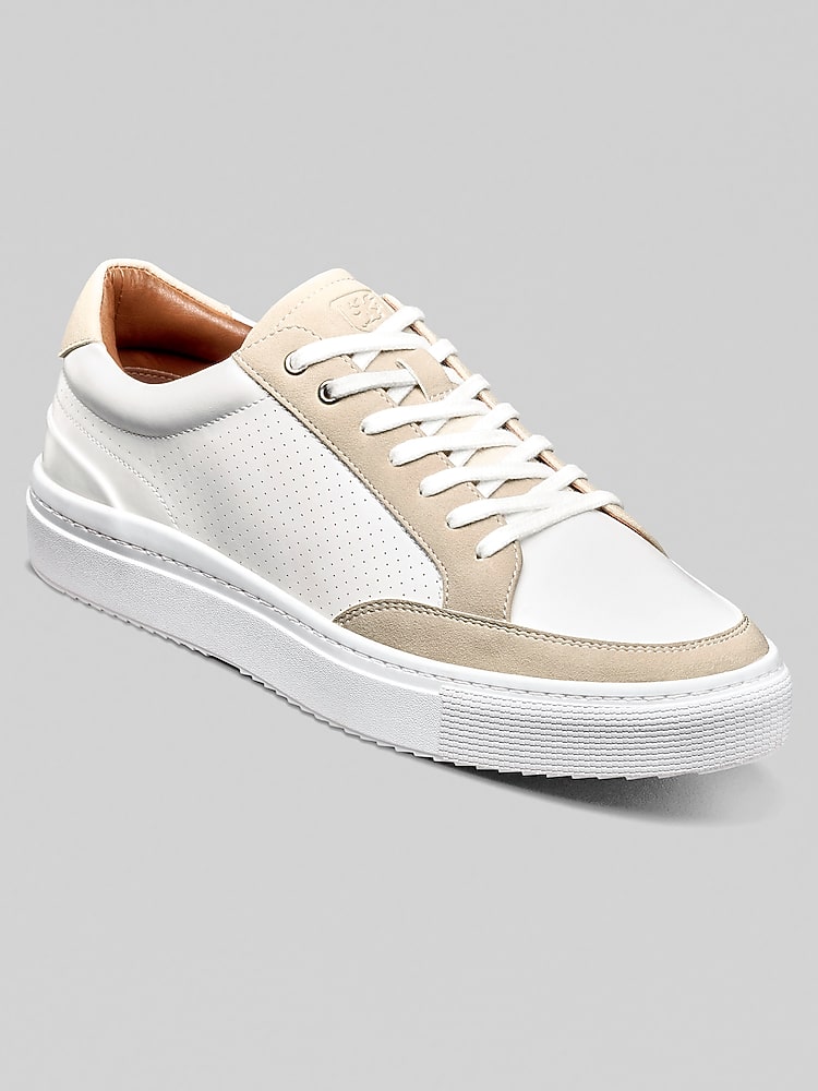 Stacy Adams Stallford Rhinestone Slip-On Lace Up Wing Tip Shoes in