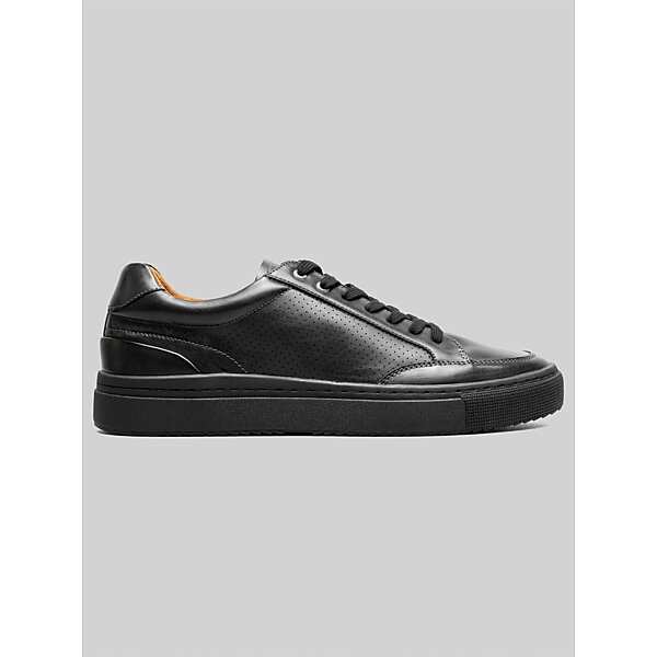 Stacy Adams Men's Dorian Lace-To-Toe Sneakers Black/Black - Size: 11 D-Width