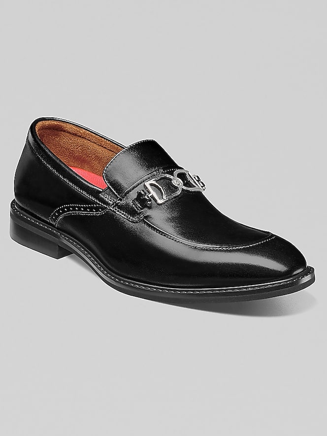 Stacy Adams Boyd Moc Toe Bit Slip On Shoes