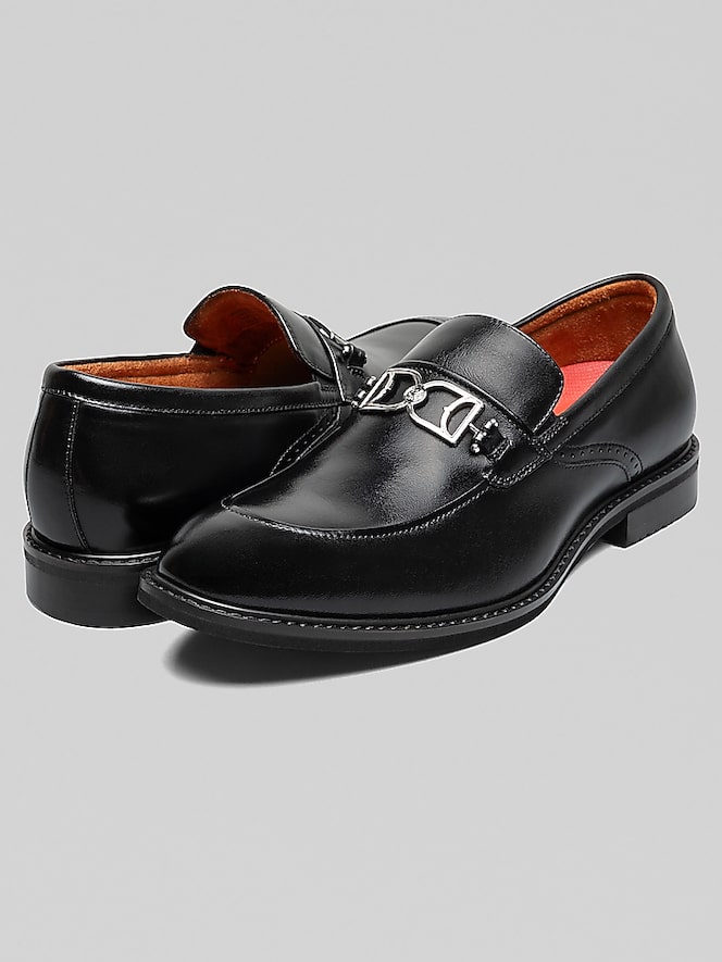 Stacy Adams Boyd Moc Toe Bit Slip On Shoes