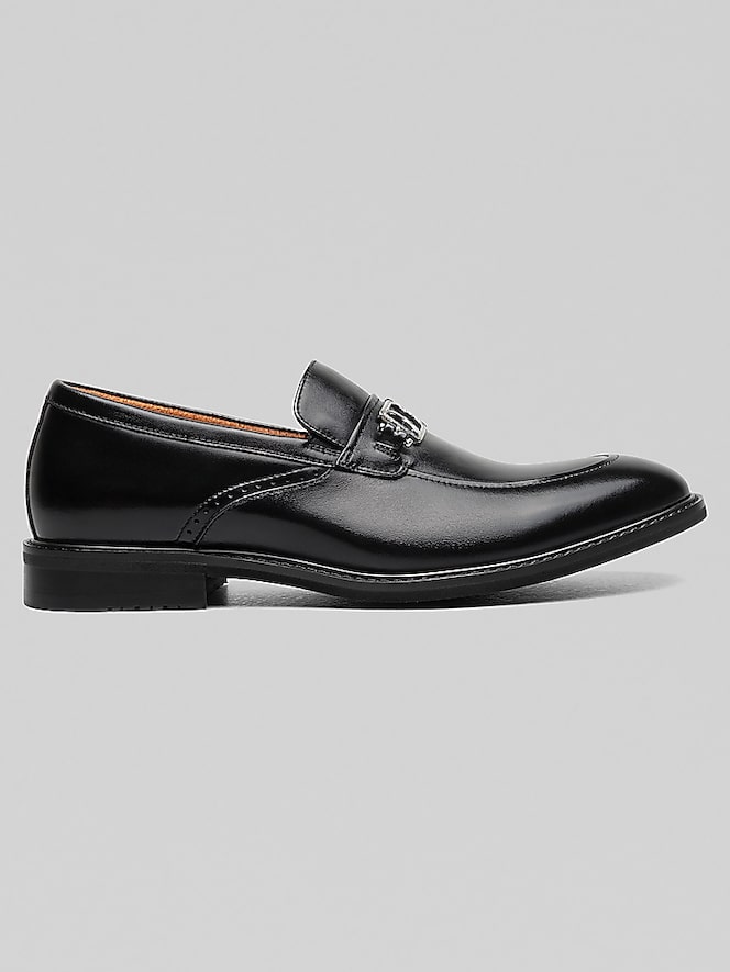 Stacy Adams Boyd Moc Toe Bit Slip On Shoes
