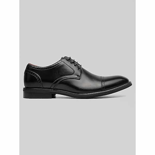 Stacy Adams Men's Bailey Cap Toe Oxfords Black - Size: 15 D-Width TMW43G250402
