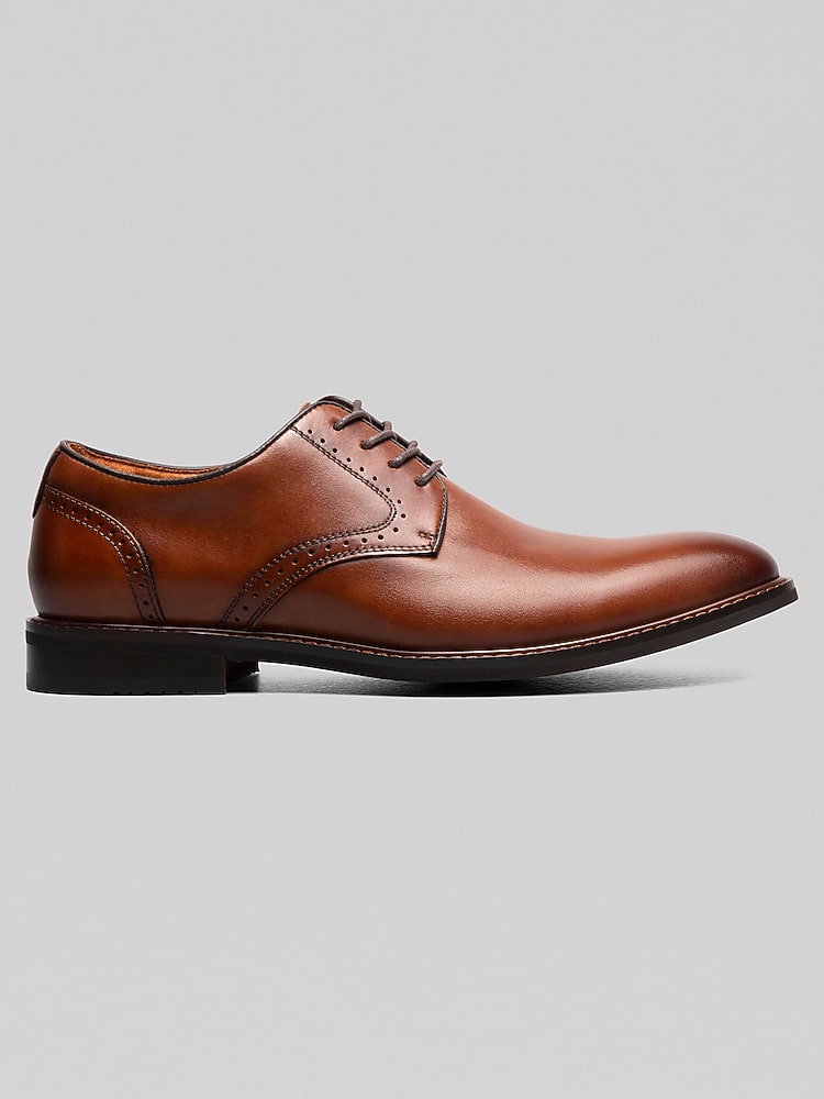 Stacy Adams Benson Plain Toe Oxfords, Brandy - Tan | Dress  display picture 2