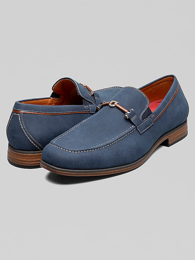 Stacy Adams Richardson Moc Toe Bit Slip-On Shoes