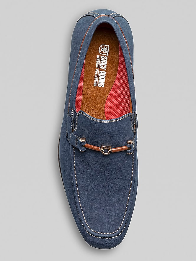 Stacy Adams Richardson Moc Toe Bit Slip-On Shoes