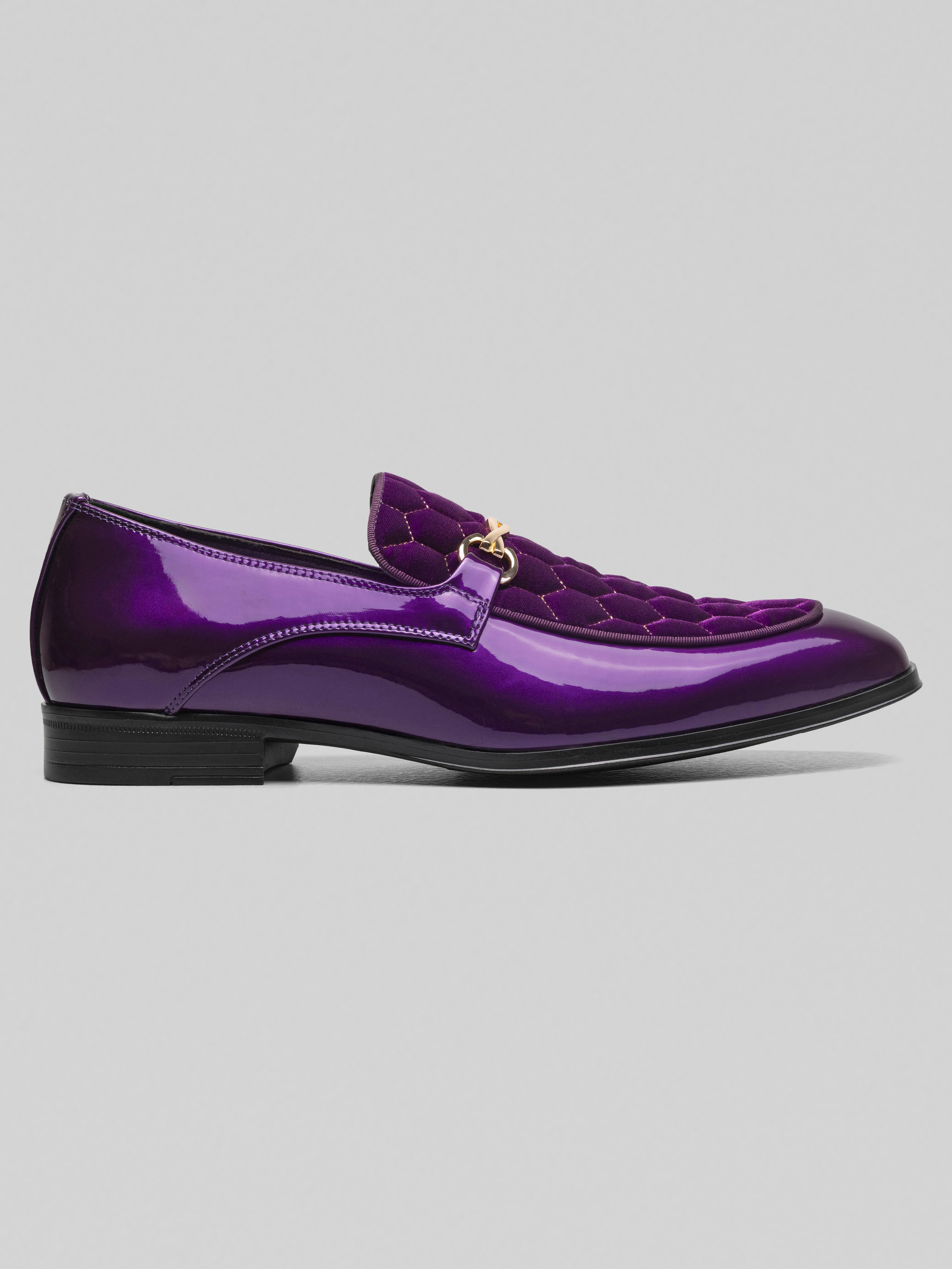 Stacy Adams Sprague Moc Toe Slip-On - Purple - 8