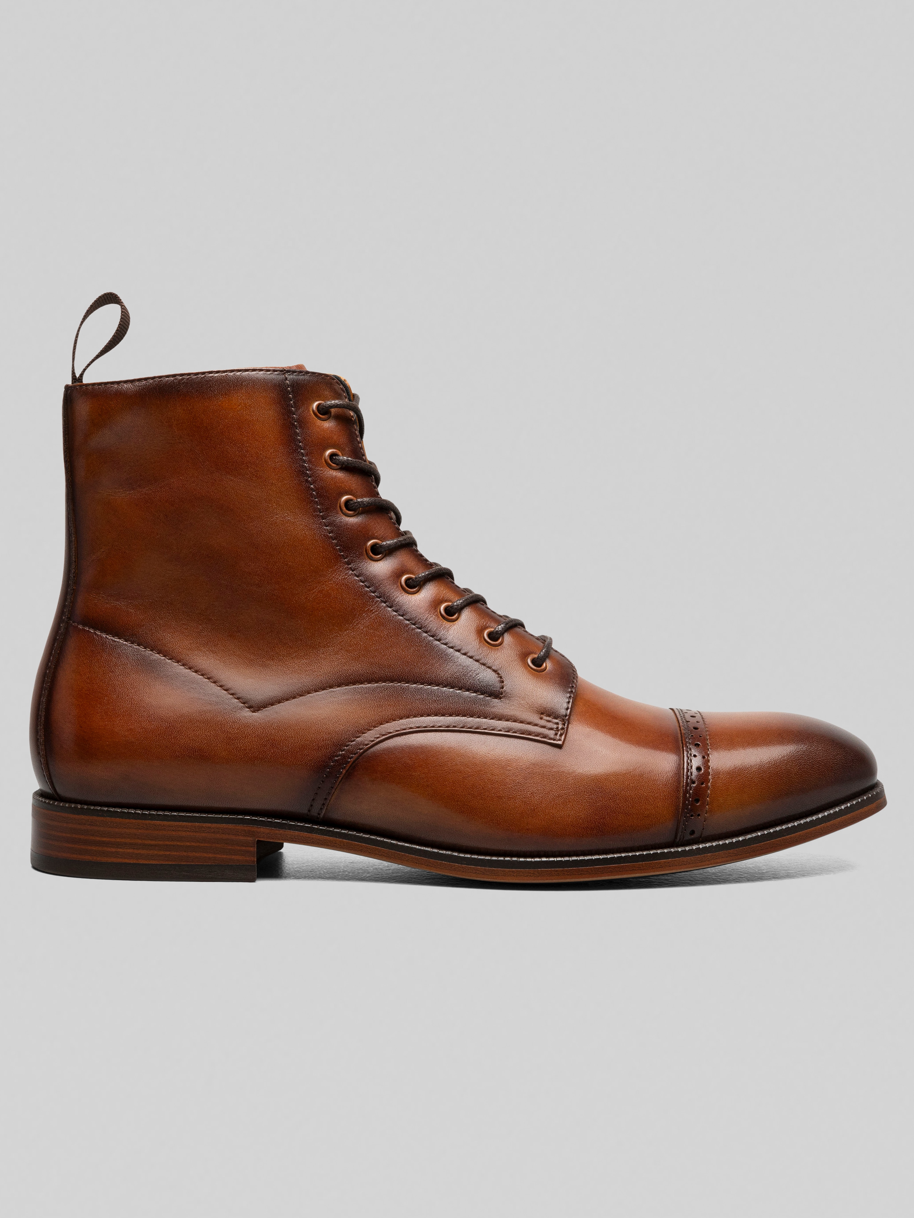 slim fit dress slacks SAMUEL THATCHER LEATHER DRESS BOOTS – GENESISCO