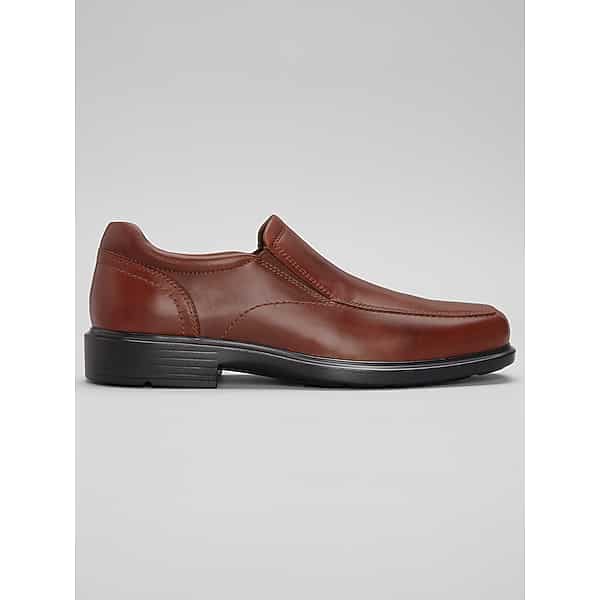 Joseph Abboud Men's Slim Fit Moc Toe Slip On Dress Shoes Brown - Size: 9.5 D-Width