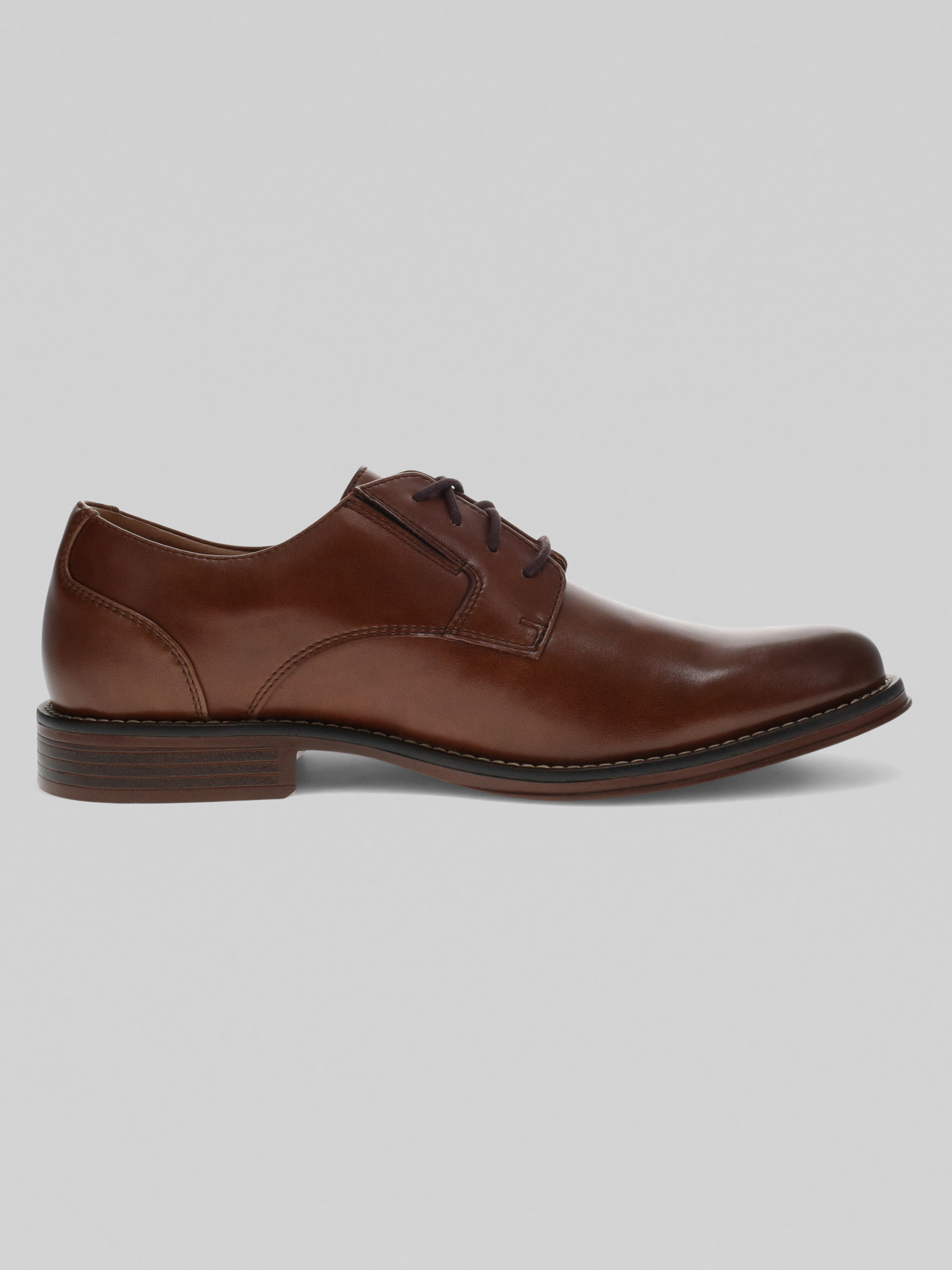 28cm 靴 PLAIN-TOE IN D.BROWN SHOES