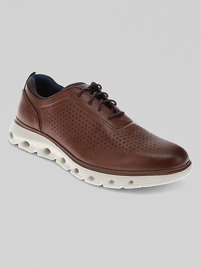 Dockers Ferguson Perforated Oxfords, Cognac - Image 2 of 6