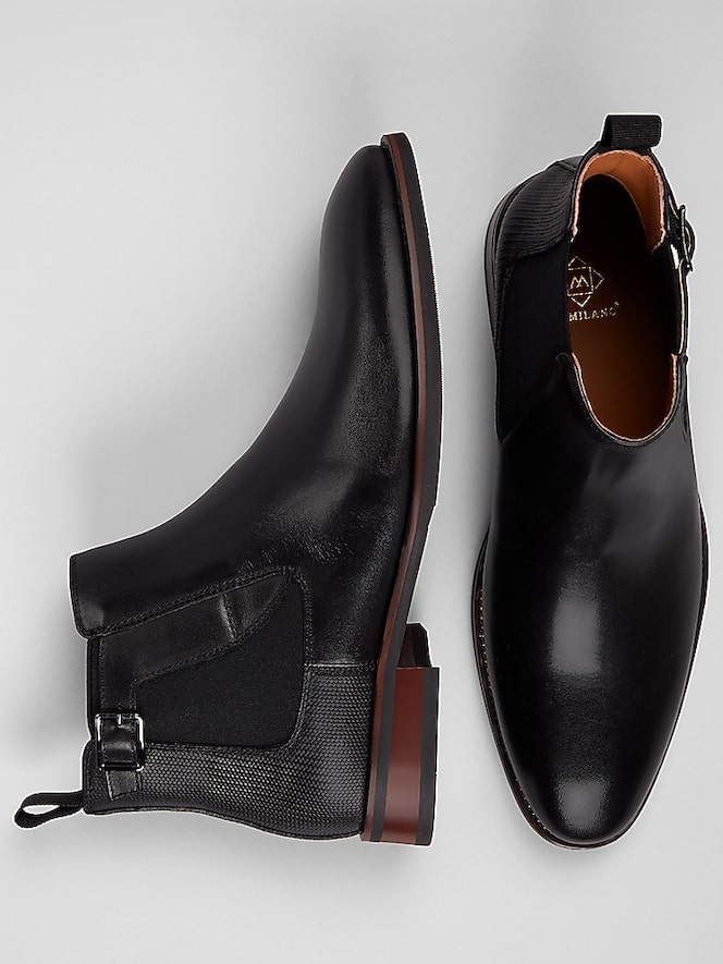 La Milano Banksy III Plain Toe Chelsea Boots